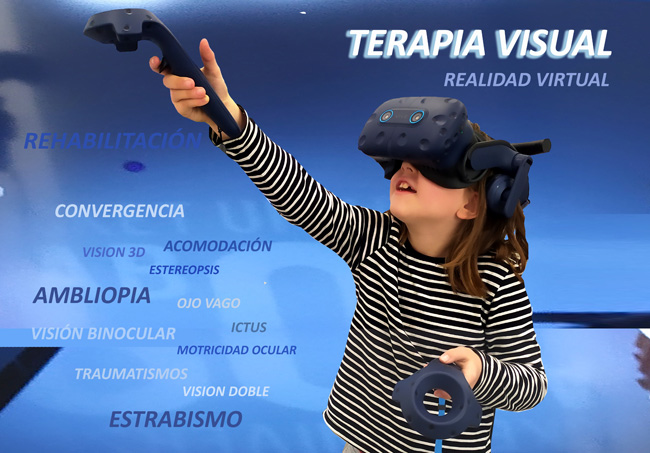 terapia visual realidad virtual